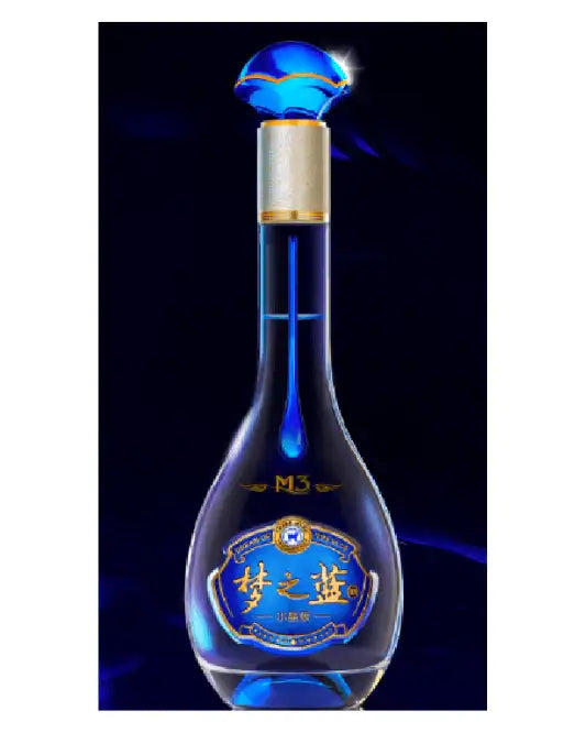 Yanghe Mengzhilan M3 Crystal (Dream Blue M3) 40.8% 550ml - Craft Republic Liquor