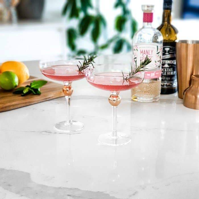 Coupe Cocktail Glass (Set of 2) - Craft Republic Liquor