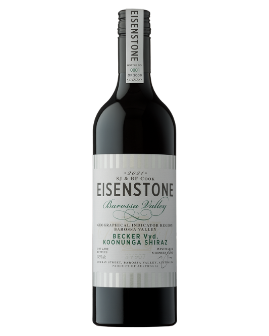 2021 Eisenstone Becker Vyd Koonunga Shiraz 750ml - Craft Republic Liquor