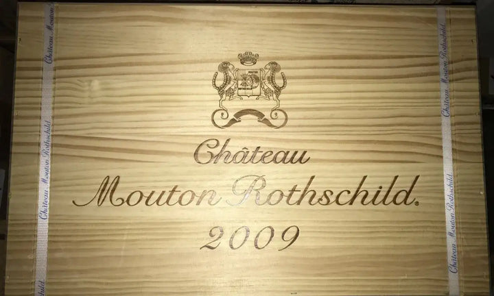 2009 Chateau Mouton Rothschild 750ml*6 Original Wooden Case 6pk