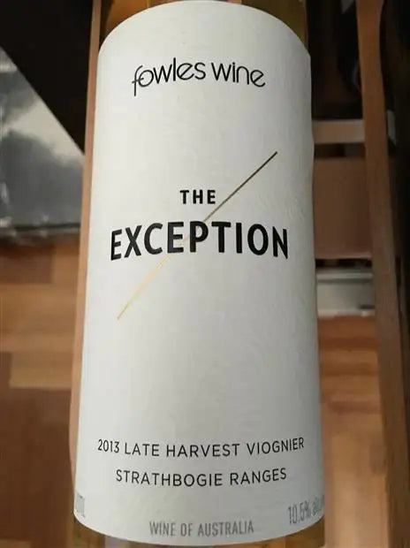 2013 Fowles Wine The Exception Late Harvest Viognier 500ml - Craft Republic Liquor
