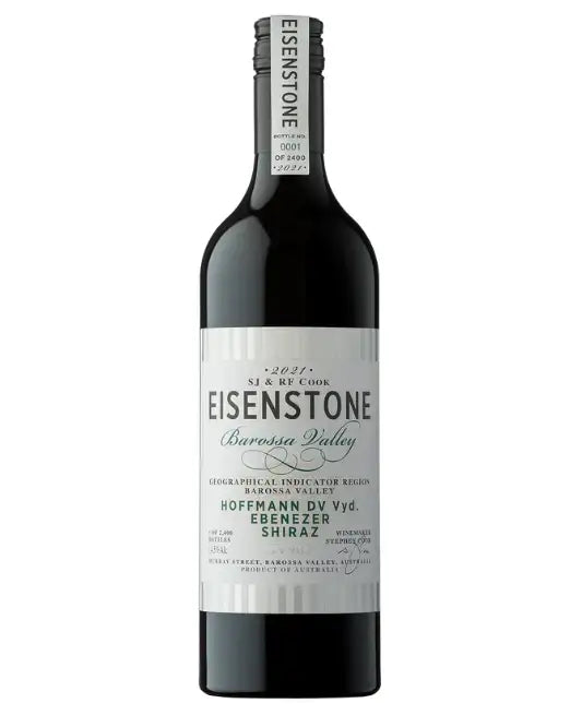 2021 Eisenstone Hoffmann DV Vyd Ebenezer Shiraz 750ml - Craft Republic Liquor