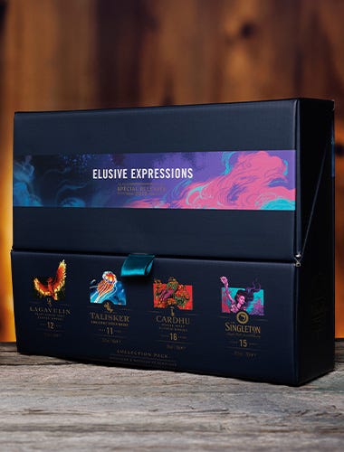 2022 Diageo Special Releases Elusive Expression Scotch Whisky Collection 200ml × 4 Pack