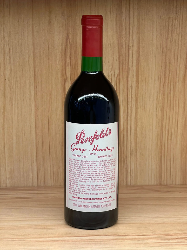 1981 Penfolds Bin 95 Grange Shiraz 750ml - Craft Republic Liquor