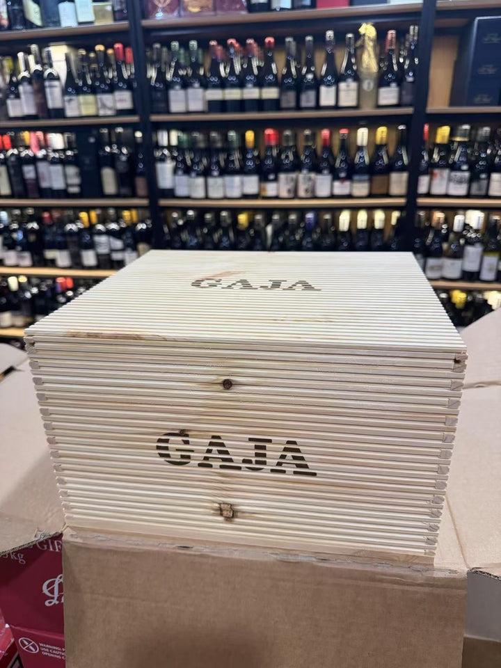 2022 Gaja Gaia & Rey Chardonnay Langhe 750ml 6pk Timber box
