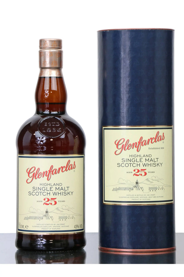 Glenfarclas 25 Year Old Single Malt Scotch Whisky 700ml - Craft Republic Liquor