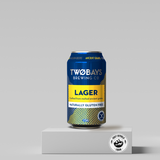 Two Bays Lager 375ml Can