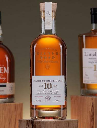 Hellyers Road 10 Year Old Peated & Pedro Ximénez Single Malt Whisky 700ml - Craft Republic Liquor