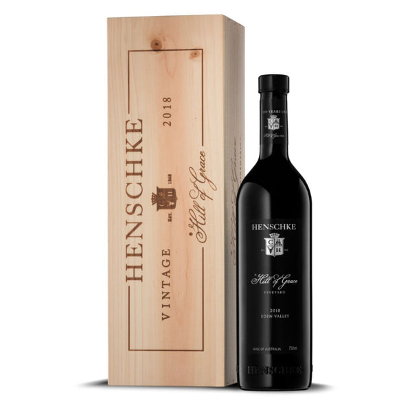 2018 Henschke Hill of Grace Shiraz 750ml Original Wood Box - Craft Republic Liquor