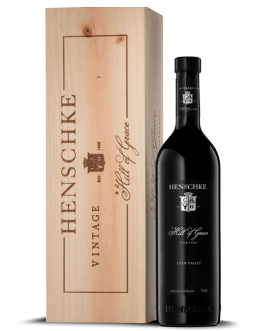 2014 Henschke Hill of Grace Shiraz 750ml Wood Box