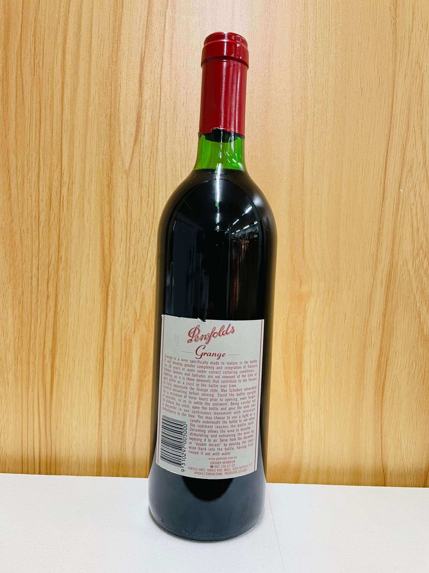 1996 Penfolds Bin 95 Grange Shiraz 750ml