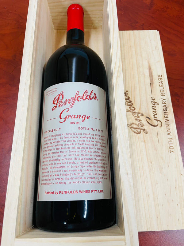 2017 Penfolds Bin 95 Grange Shiraz WB 1.5L Magnum - Craft Republic Liquor