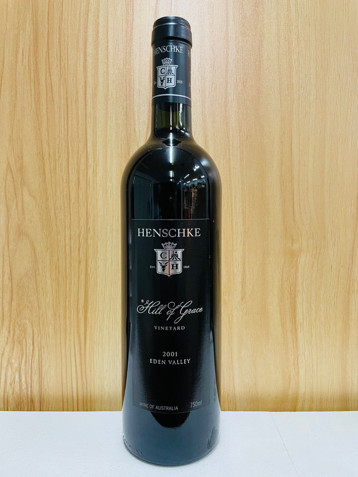 2001 Henschke Hill of Grace Shiraz 750ml Original Wood Box - Craft Republic Liquor