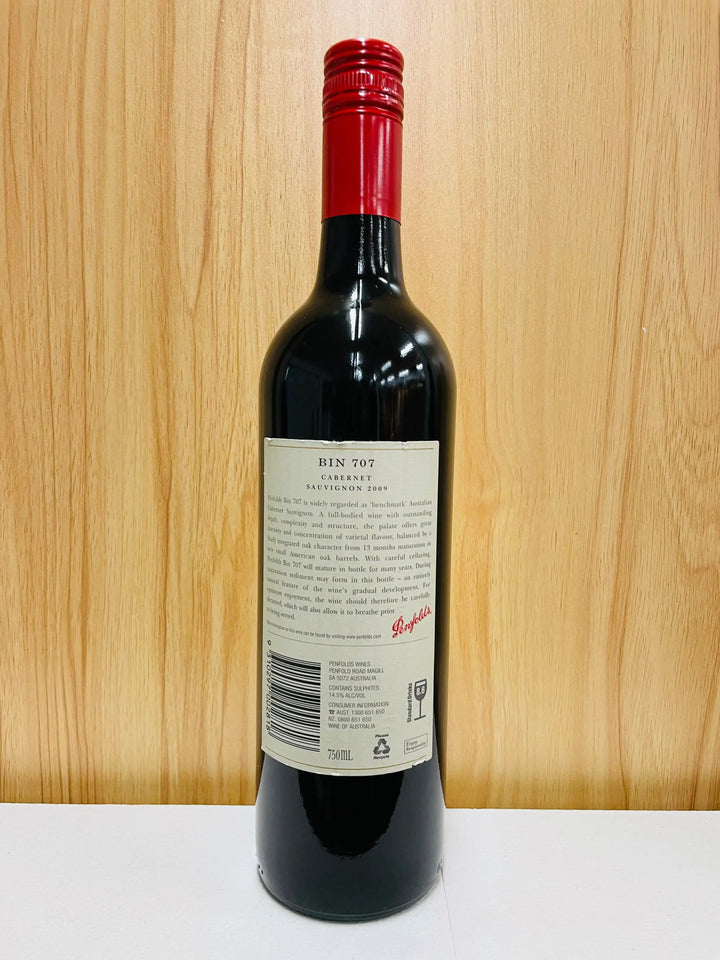 2009 Penfolds Bin 707 Cabernet Sauvignon 750ml - Craft Republic Liquor