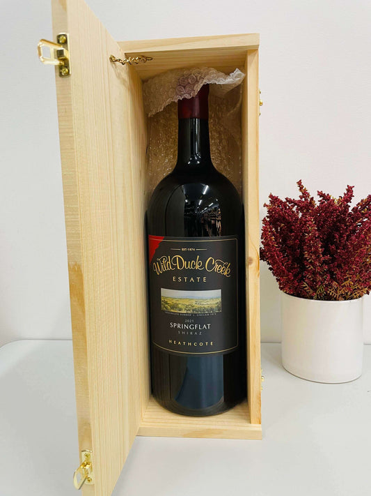 2021 Wild Duck Creek Estate Springflat Shiraz 3L D-Magnums