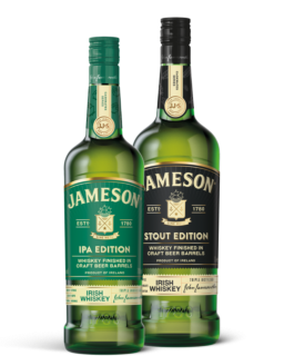 Jameson Craft Beer Barrel Twin-Pack ¨C 1L Stout Edition + 700ml IPA Edition