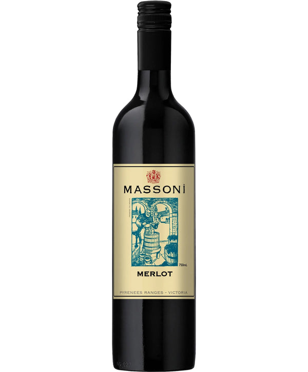 2012 Massoni Estate Merlot 750ml - Craft Republic Liquor
