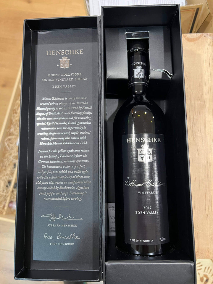 2017 Henschke Mount Edelstone Shiraz 750ml Gift Box - Craft Republic Liquor