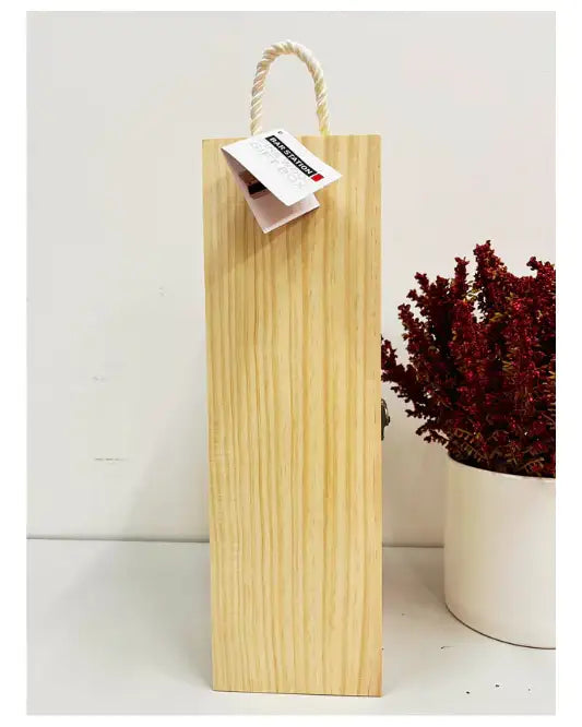 Bar Station Pine Wooden Gift Box 750ml - Craft Republic Liquor