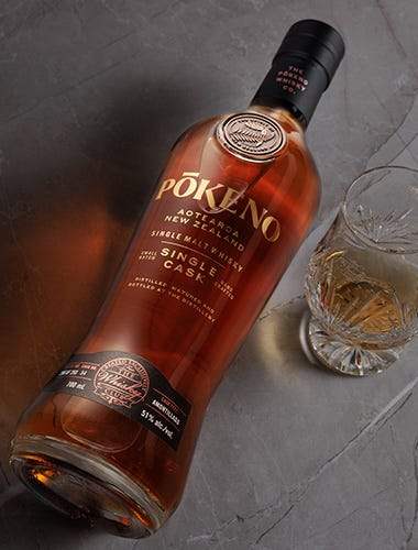 Pōkeno Amontillado Single Cask 700ml - Craft Republic Liquor