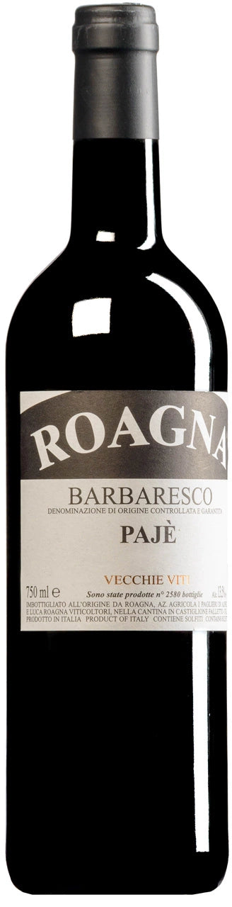 2018 Roagna Paje Vecchie Viti Barbaresco DOCG 750ml