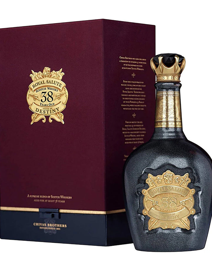 Chivas Royal Salute Stone Of Destiny 38 Year Old Blended Scotch Whisky 700ml - Craft Republic Liquor