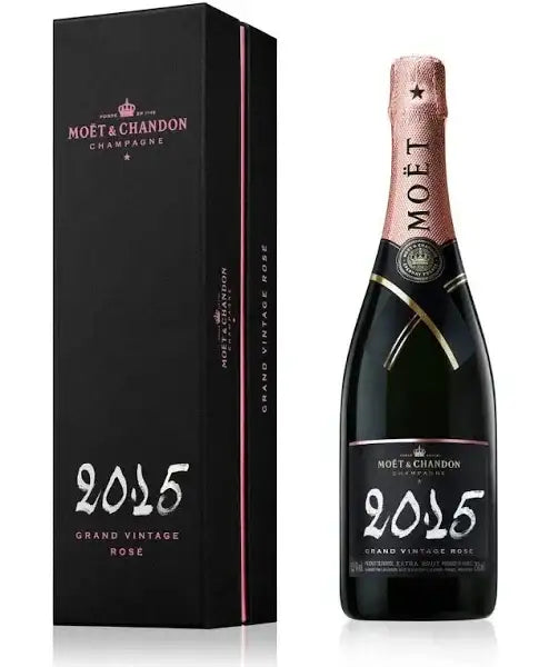 2015 Moet & Chandon Brut Rose Grand Vintage Champagne 750ml Gift Box - Craft Republic Liquor