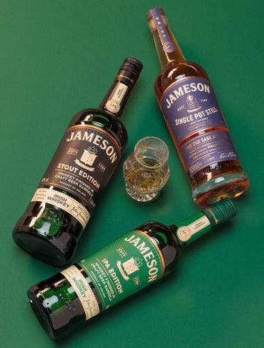 Jameson Craft Beer Barrel Twin-Pack ¨C 1L Stout Edition + 700ml IPA Edition