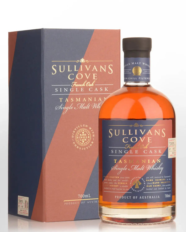 Sullivans Cove French Oak Second-Fill Single Cask Single Malt Whisky TD0455 700ml - Craft Republic Liquor