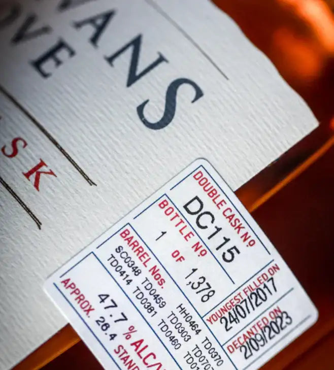 Sullivans Cove Double Cask Barrel DC115 Single Malt Australian Whisky 700ml - Craft Republic Liquor